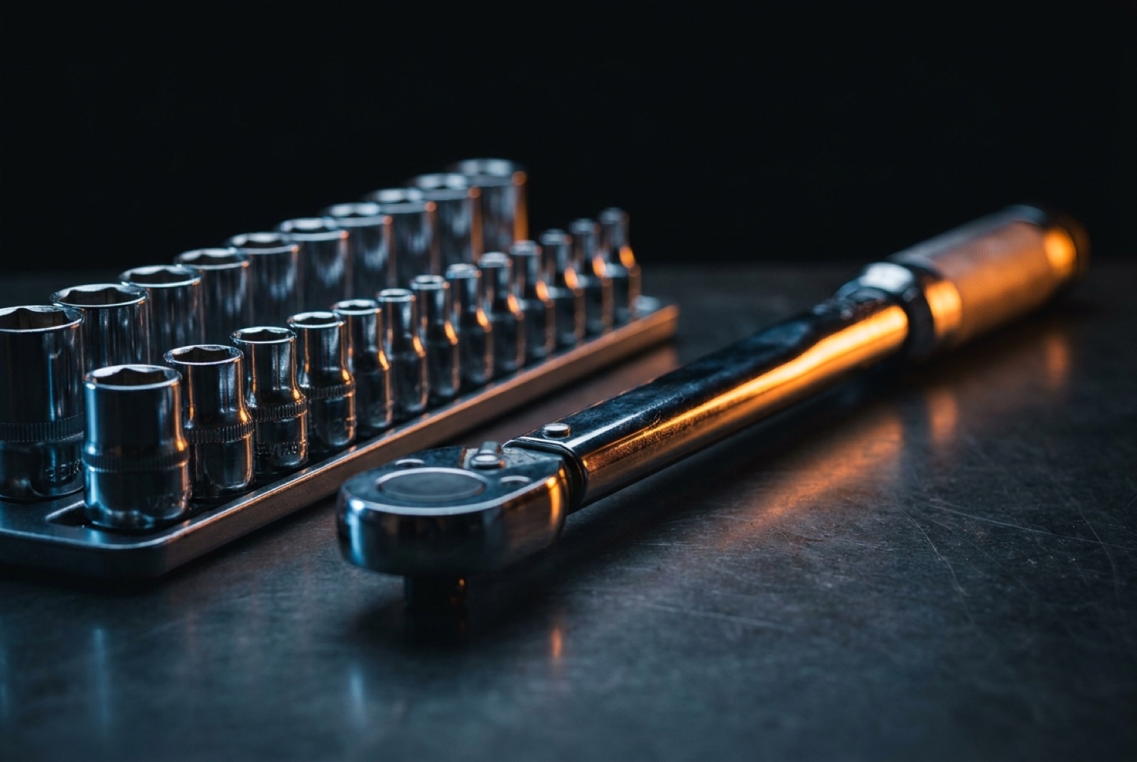 Mechanic's tools laid out ready for a repair — general repairs at your kerb